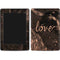 Love Rose Gold Black Amazon Kindle Skin
