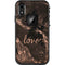 Love Rose Gold Black LifeProof Fre iPhone Skin