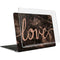 Love Rose Gold Black MacBook Air 13in (2020) Case plus Skin