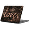 Love Rose Gold Black Apple MacBook Pro 13-inch Skin