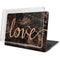 Love Rose Gold Black MacBook Pro 15in (2016-19) Case plus Skin