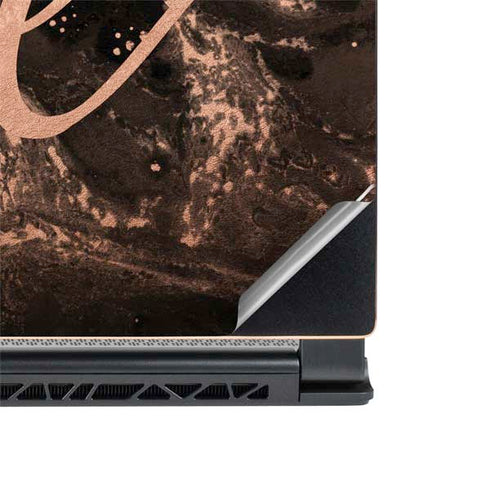 Love Rose Gold Black MSI GS65 Stealth Laptop Skin