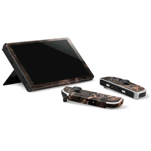 Love Rose Gold Black Nintendo Switch OLED (2021) Skin