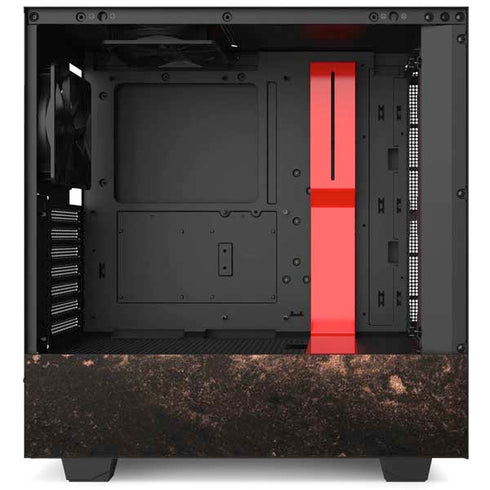 Love Rose Gold Black NZXT H510 Compact ATX Mid-Tower Case Skin