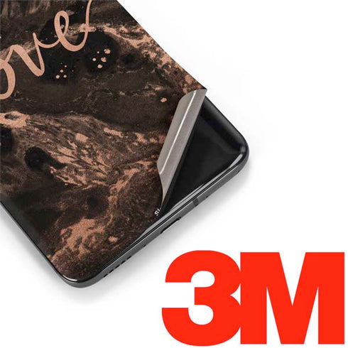 Love Rose Gold Black OnePlus 7 Pro Skin