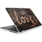 Love Rose Gold Black HP Pavilion Skin