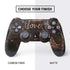 Love Rose Gold Black PS4 Controller Skin