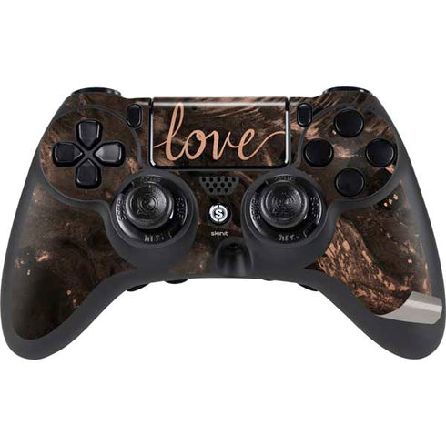 Love Rose Gold Black PS4/PC SCUF Impact Controller Skin