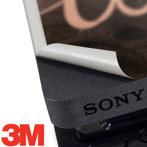 Love Rose Gold Black PS4 Slim Skin