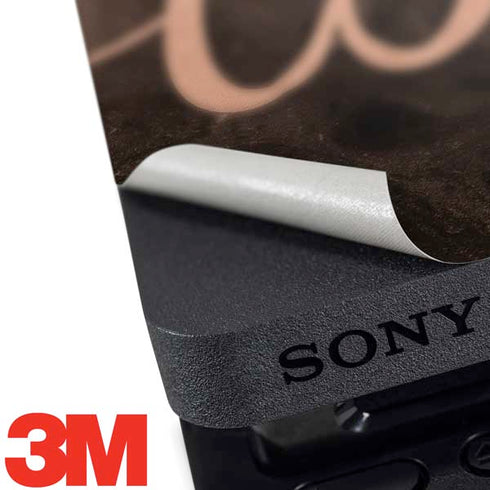 Love Rose Gold Black PS4 Slim Bundle Skin