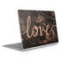 Love Rose Gold Black Surface Book 2 13.5in Skin