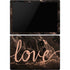 Love Rose Gold Black Surface Pro 6 Skin