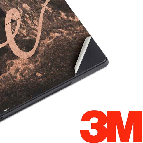 Love Rose Gold Black Surface Pro 6 Skin