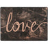 Love Rose Gold Black Surface Pro 8 Skin