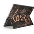 Love Rose Gold Black Surface Pro 8 Skin