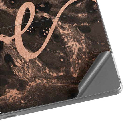 Love Rose Gold Black Surface Pro 9 Skin