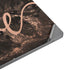 Love Rose Gold Black Universal Laptop 15in (12.2 x 8.8in) Skin