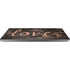 Love Rose Gold Black Universal Laptop 16.6in (13.4 x 9.7in) Skin