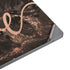 Love Rose Gold Black Universal Laptop 16.6in (13.4 x 9.7in) Skin