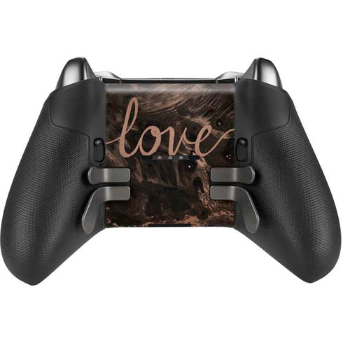 Love Rose Gold Black Xbox Elite Wireless Controller Series 2 Skin