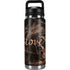 Love Rose Gold Black YETI Rambler 26oz Bottle Skin