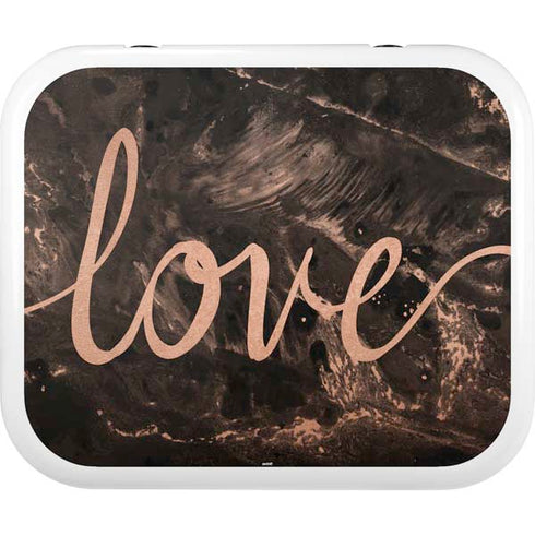 Love Rose Gold Black YETI Roadie 24 Hard Cooler Skin