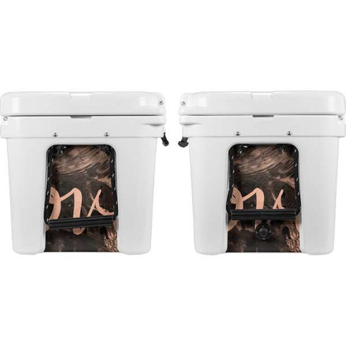 Love Rose Gold Black YETI Tundra 35 Hard Cooler Skin