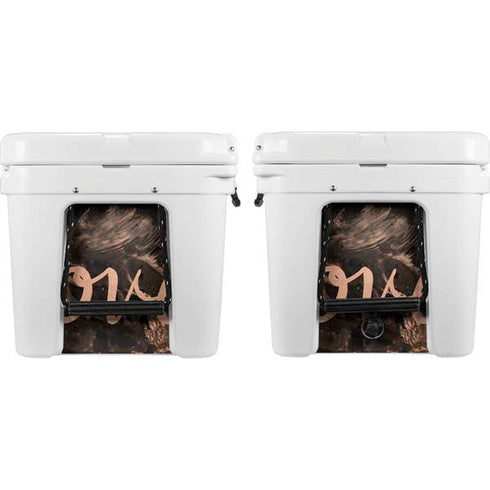Love Rose Gold Black YETI Tundra 75 Hard Cooler Skin