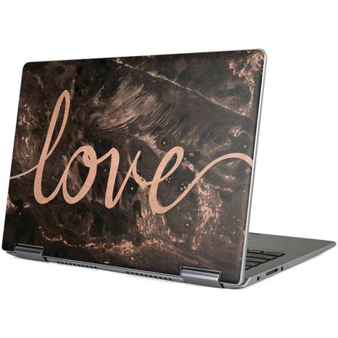 Love Rose Gold Black Yoga 710 14in Skin