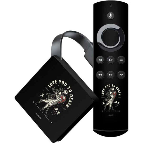 Disney The Nightmare Before Christmas Love You To Death Amazon Fire TV Skin