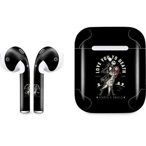 Disney The Nightmare Before Christmas Love You To Death Apple AirPods 2 Skin