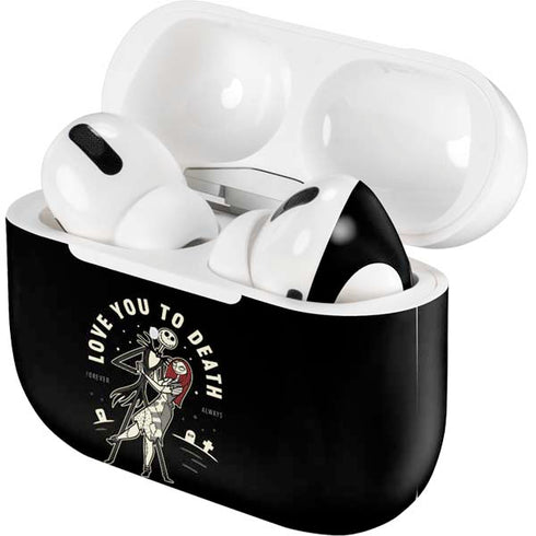 Disney The Nightmare Before Christmas Love You To Death Apple AirPods Pro Skin