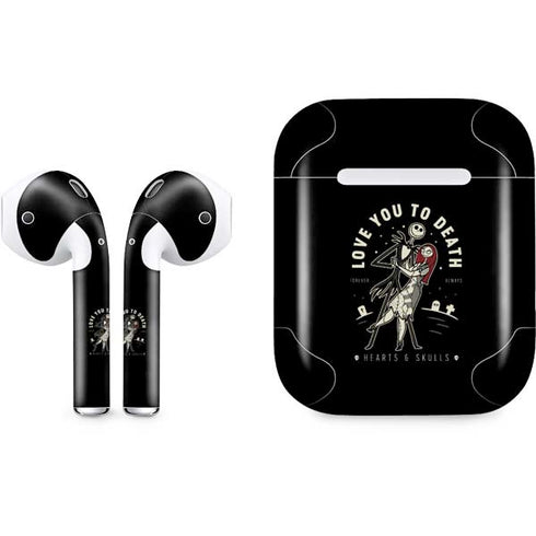 Disney The Nightmare Before Christmas Love You To Death Apple AirPods Skin