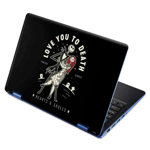 Disney The Nightmare Before Christmas Love You To Death Aspire R11 11.6in Skin