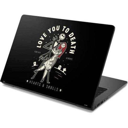 Disney The Nightmare Before Christmas Love You To Death Dell Chromebook Skin