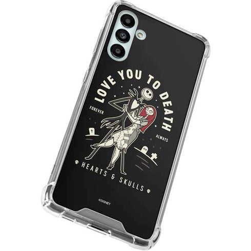 Disney The Nightmare Before Christmas Love You To Death Galaxy A13 5G Clear Case