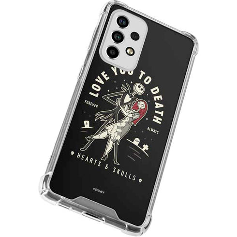 Disney The Nightmare Before Christmas Love You To Death Galaxy A33 5G Clear Case