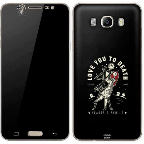 Disney The Nightmare Before Christmas Love You To Death Galaxy J7 Skin