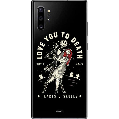 Disney The Nightmare Before Christmas Love You To Death Galaxy Note 10 Plus Skin
