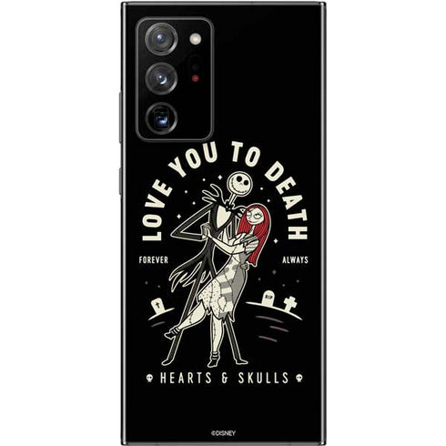 Disney The Nightmare Before Christmas Love You To Death Galaxy Note20 Ultra 5G Skin