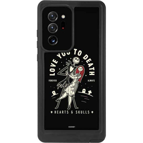 Disney The Nightmare Before Christmas Love You To Death Galaxy Note20 Ultra 5G Waterproof Case