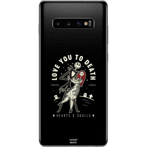 Disney The Nightmare Before Christmas Love You To Death Galaxy S10 Plus Skin