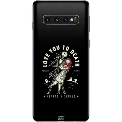Disney The Nightmare Before Christmas Love You To Death Galaxy S10 Skin