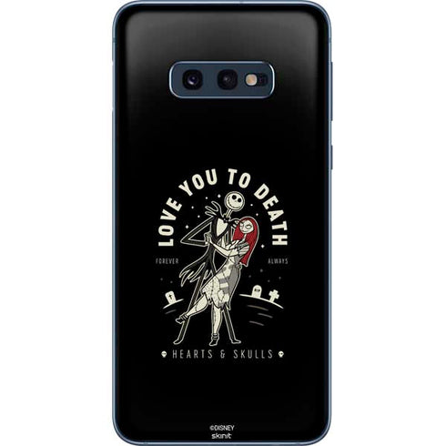 Disney The Nightmare Before Christmas Love You To Death Galaxy S10e Skin