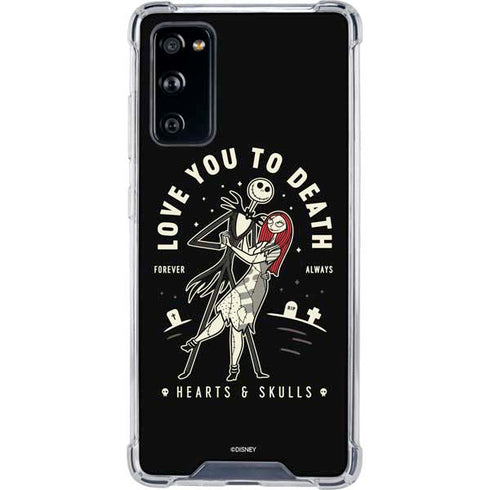 Disney The Nightmare Before Christmas Love You To Death Galaxy S20 FE Clear Case