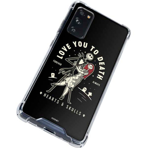 Disney The Nightmare Before Christmas Love You To Death Galaxy S20 FE Clear Case