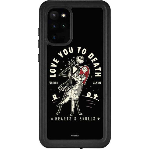 Disney The Nightmare Before Christmas Love You To Death Galaxy S20 Plus Waterproof Case