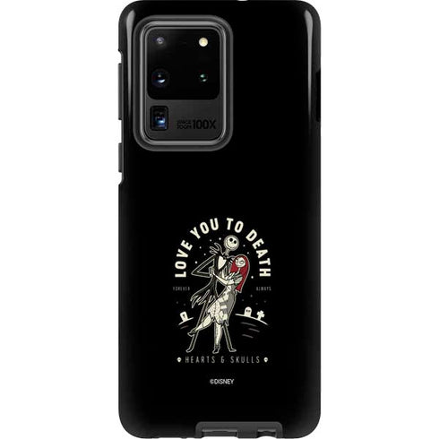 Disney The Nightmare Before Christmas Love You To Death Galaxy S20 Ultra 5G Pro Case