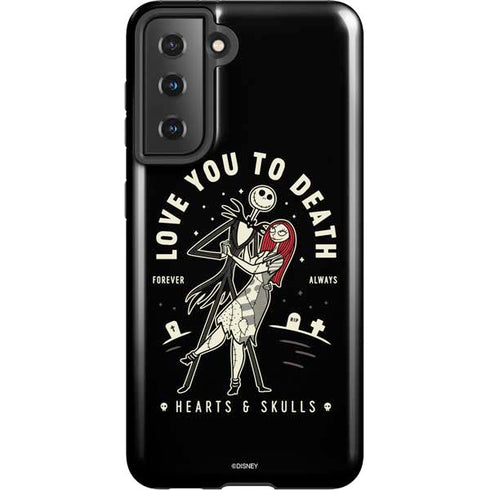 Disney The Nightmare Before Christmas Love You To Death Galaxy S21 5G Pro Case