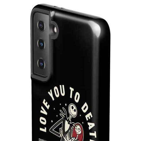 Disney The Nightmare Before Christmas Love You To Death Galaxy S21 Plus 5G Pro Case